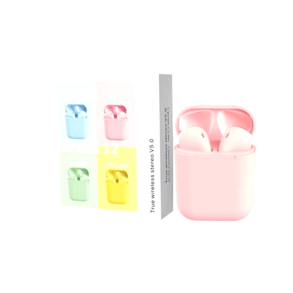 inpods 12 TWS Wireless Bluetooth V5.0 Touch Earphone Stereo Hands-free Headphone